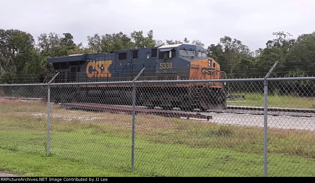 CSX 5338 in SGLR Arcadia Yard